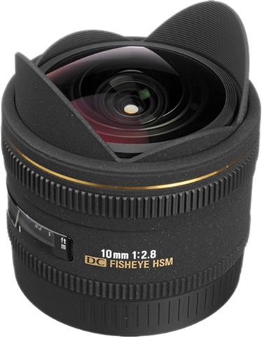 SIGMA 10mm 魚眼レンズ Sigma 10mm f/2.8 EX DC Fisheye (Canon) - CeX (UK): - Buy, Sell, Donate